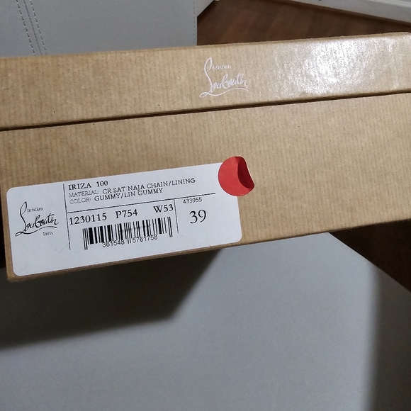 Christian Louboutin Iriza 100 shoes size 39 - Picture 2 of 7